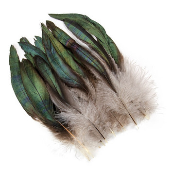 50τμχ Όμορφα φτερά κόκορα 15-20cm/6-8 ιντσών Φυσικό λοφίο φασιανού DIY Κοσμήματα Γάμου Αξεσουάρ Διακόσμησης Χειροτεχνίες