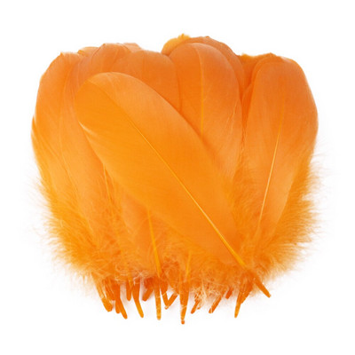 Χρωματιστές χειροτεχνίες για πάρτι Φτερά κύκνων Διακόσμηση γάμου Πλοφίο Φυσικό κόσμημα με φτερό λευκό χήνας Κατασκευή DIY Αξεσουάρ σπιτιού 13-18 εκ.