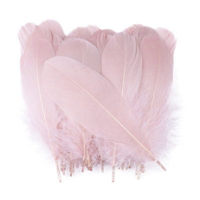 Χρωματιστές χειροτεχνίες για πάρτι Φτερά κύκνων Διακόσμηση γάμου Πλοφίο Φυσικό κόσμημα με φτερό λευκό χήνας Κατασκευή DIY Αξεσουάρ σπιτιού 13-18 εκ.