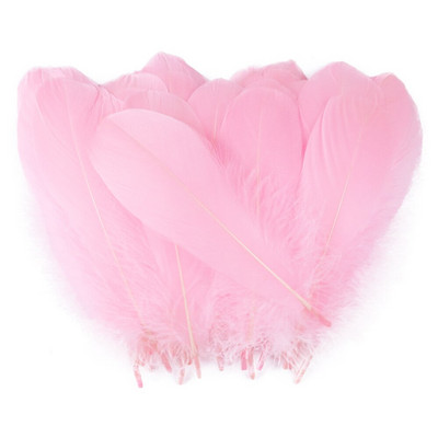 Χρωματιστές χειροτεχνίες για πάρτι Φτερά κύκνων Διακόσμηση γάμου Πλοφίο Φυσικό κόσμημα με φτερό λευκό χήνας Κατασκευή DIY Αξεσουάρ σπιτιού 13-18 εκ.