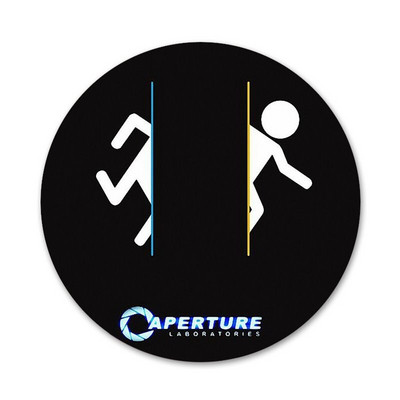 Portal 2 Odznak Brošňa Špendlíky Doplnky Na Oblečenie Batoh Dekorácia Darček 58mm