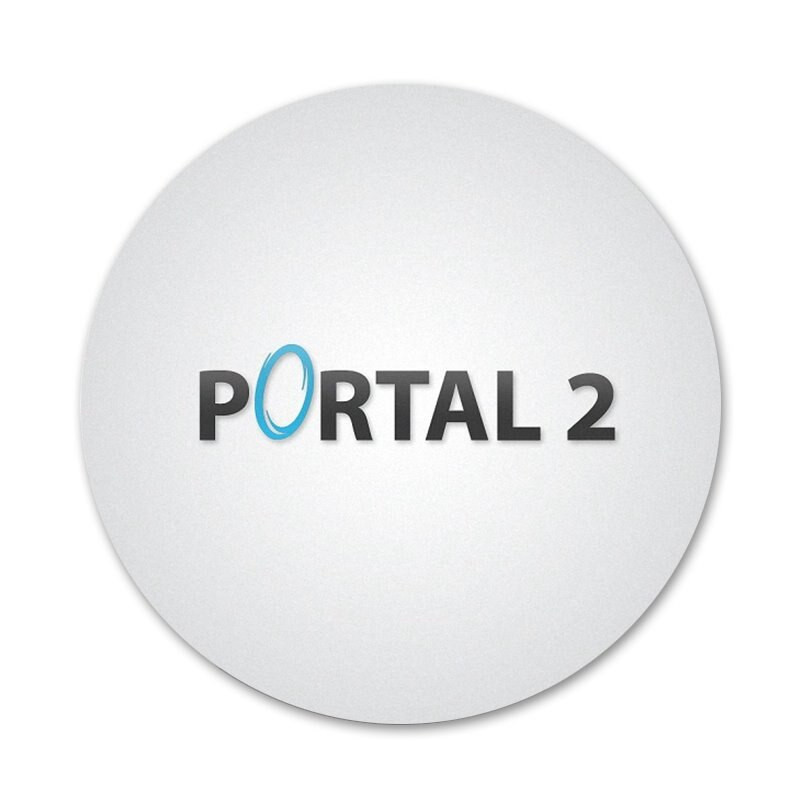 Portal 2 Odznak Brošňa Špendlíky Doplnky Na Oblečenie Batoh Dekorácia Darček 58mm
