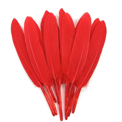 20 buc. pene roșii de fazan pentru apărătoare de vise, decorațiuni de gâscă, curcan, pene de struț, accesorii de nuntă, creație de bijuterii