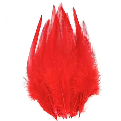 20 buc. pene roșii de fazan pentru apărătoare de vise, decorațiuni de gâscă, curcan, pene de struț, accesorii de nuntă, creație de bijuterii