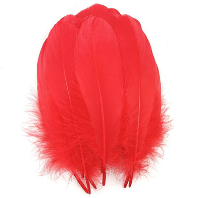 20 buc. pene roșii de fazan pentru apărătoare de vise, decorațiuni de gâscă, curcan, pene de struț, accesorii de nuntă, creație de bijuterii