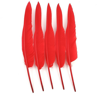 20 buc. pene roșii de fazan pentru apărătoare de vise, decorațiuni de gâscă, curcan, pene de struț, accesorii de nuntă, creație de bijuterii
