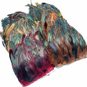 Panglici cu franjuri de pene de coadă de cocoș de pui de 1 metri, pentru accesorii de cusut, decorațiuni de prindere de vise, 13-18 cm.