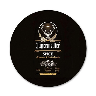 58 мм Jagermeister лого Икони Щифтове Декорация на значки Брошки Метални значки за декорация на раница