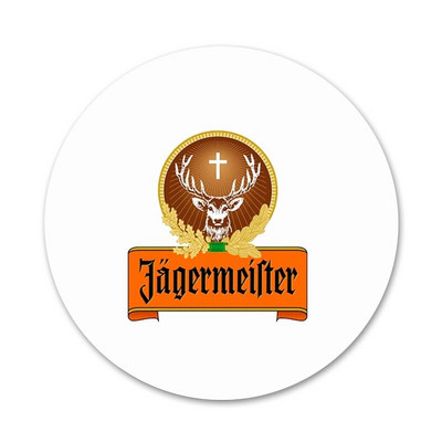 58 мм Jagermeister лого Икони Щифтове Декорация на значки Брошки Метални значки за декорация на раница