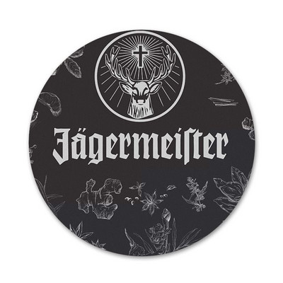58 мм Jagermeister лого Икони Щифтове Декорация на значки Брошки Метални значки за декорация на раница