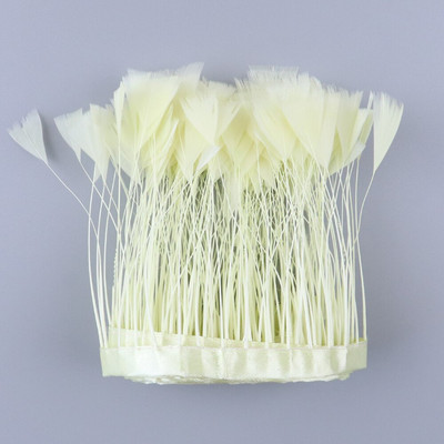 2 metri piele roz de curcan pene tăiate franjuri DIY haine de nuntă Decorare rochie de carnaval Accesorii de cusut Pene Artizanat