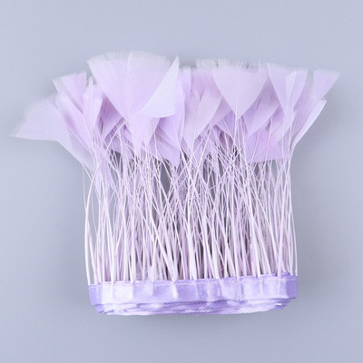 2 metri piele roz de curcan pene tăiate franjuri DIY haine de nuntă Decorare rochie de carnaval Accesorii de cusut Pene Artizanat