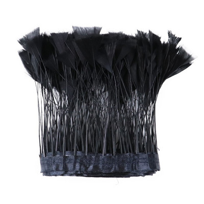 2 metri piele roz de curcan pene tăiate franjuri DIY haine de nuntă Decorare rochie de carnaval Accesorii de cusut Pene Artizanat