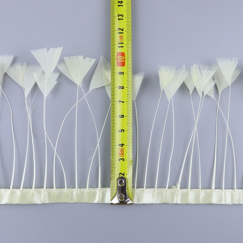 2 metri piele roz de curcan pene tăiate franjuri DIY haine de nuntă Decorare rochie de carnaval Accesorii de cusut Pene Artizanat