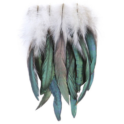 50 buc/lot pene de cocoș de culoare naturală 6-8 inchi/15-20 CM pene de pui de fazan pentru artizanat, bijuterii, fabricarea cerceilor