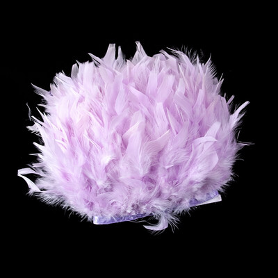 Veľkoobchodné nadýchané prírodné morčacie perie lem 1/5/10 m mäkké strapce z peria Marabu na remeslá, karnevalové kostýmy a dekorácie oblečenia