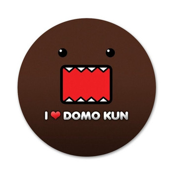 Domo Kun Значка Брошка Аксесоари за игли за дрехи Декорация на раница Подарък 58 мм