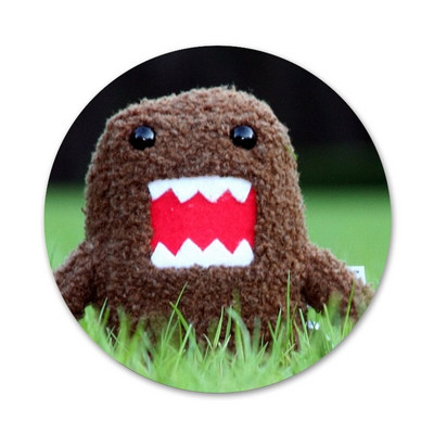 Domo Kun odznak brošňa špendlíky doplnky na oblečenie batoh dekorácia darček 58mm