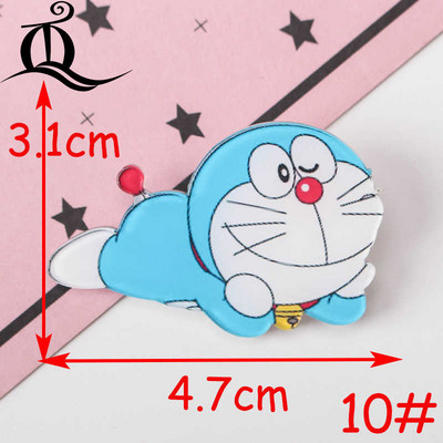 1 ΤΕΜ καυτές ακρυλικές καρφίτσες Cartoon Doraemon Tribe Mix Καρφίτσες Τσάντα πλάτης Φοιτητικά Ρούχα Καρφίτσες Καρφίτσες Τσάντα Διακόσμηση Σήματα Καρφίτσας Z49