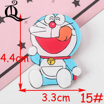 1 ΤΕΜ καυτές ακρυλικές καρφίτσες Cartoon Doraemon Tribe Mix Καρφίτσες Τσάντα πλάτης Φοιτητικά Ρούχα Καρφίτσες Καρφίτσες Τσάντα Διακόσμηση Σήματα Καρφίτσας Z49