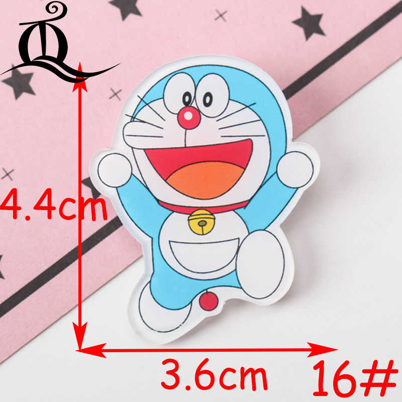 1 ΤΕΜ καυτές ακρυλικές καρφίτσες Cartoon Doraemon Tribe Mix Καρφίτσες Τσάντα πλάτης Φοιτητικά Ρούχα Καρφίτσες Καρφίτσες Τσάντα Διακόσμηση Σήματα Καρφίτσας Z49