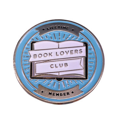 C1617 Book Friends Club Funny Enamel Pin Anime Badges σε σακίδιο χαριτωμένα πράγματα Αξεσουάρ Δώρο κοσμημάτων