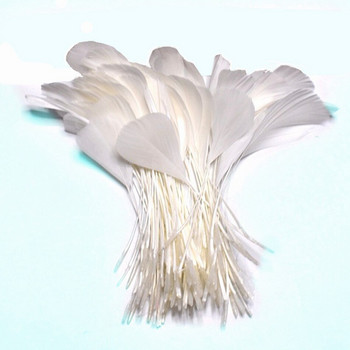 20/50/100Pcs Wedding White Feathers Goose Craft DIY Natural Feathers Plume Colored Party Χριστουγεννιάτικη Διακόσμηση Plumas 13-18cm