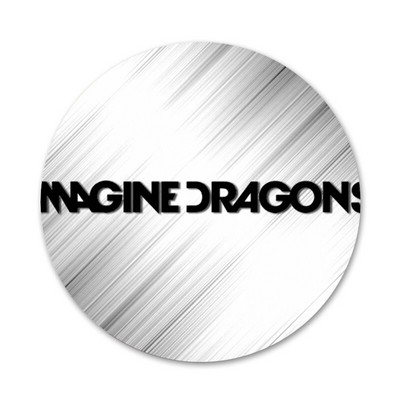 Imagine Dragons Bands Icons Καρφίτσες Διακοσμητικό σήμα Καρφίτσες Μεταλλικές κονκάρδες για ρούχα Διακόσμηση σακιδίου πλάτης