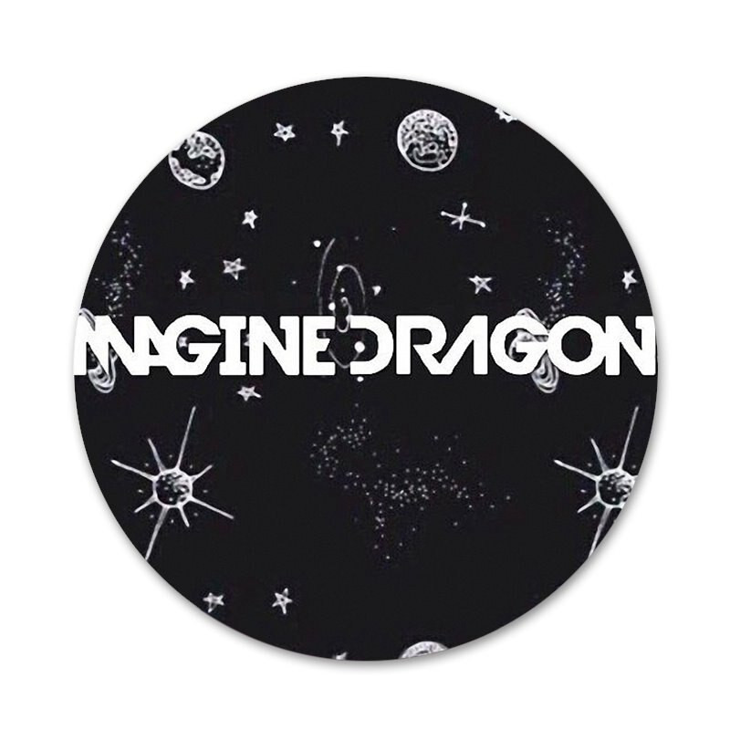 Imagine Dragons Bands Icons Καρφίτσες Διακοσμητικό σήμα Καρφίτσες Μεταλλικές κονκάρδες για ρούχα Διακόσμηση σακιδίου πλάτης