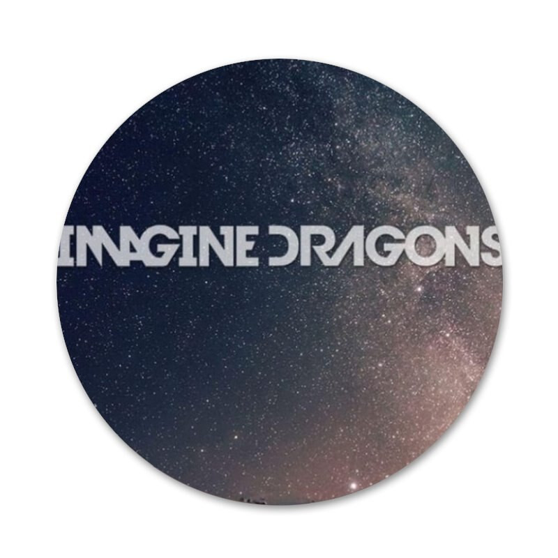 Imagine Dragons Bands Icons Καρφίτσες Διακοσμητικό σήμα Καρφίτσες Μεταλλικές κονκάρδες για ρούχα Διακόσμηση σακιδίου πλάτης