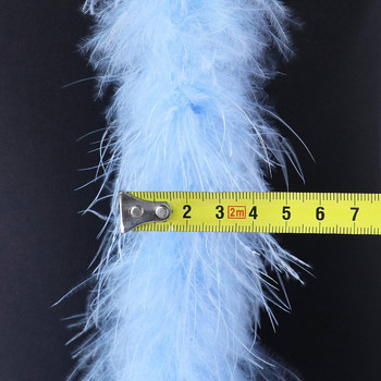 20G Marabou Feathers Boa For Shawl Αξεσουάρ Ροζ Νυφικό με πούπουλα Τουρκίας Διακόσμηση Χριστουγεννιάτικου Δέντρου Plumes Crafts Χονδρική
