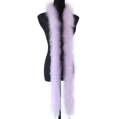 20G Marabou Feathers Boa For Shawl Αξεσουάρ Ροζ Νυφικό με πούπουλα Τουρκίας Διακόσμηση Χριστουγεννιάτικου Δέντρου Plumes Crafts Χονδρική