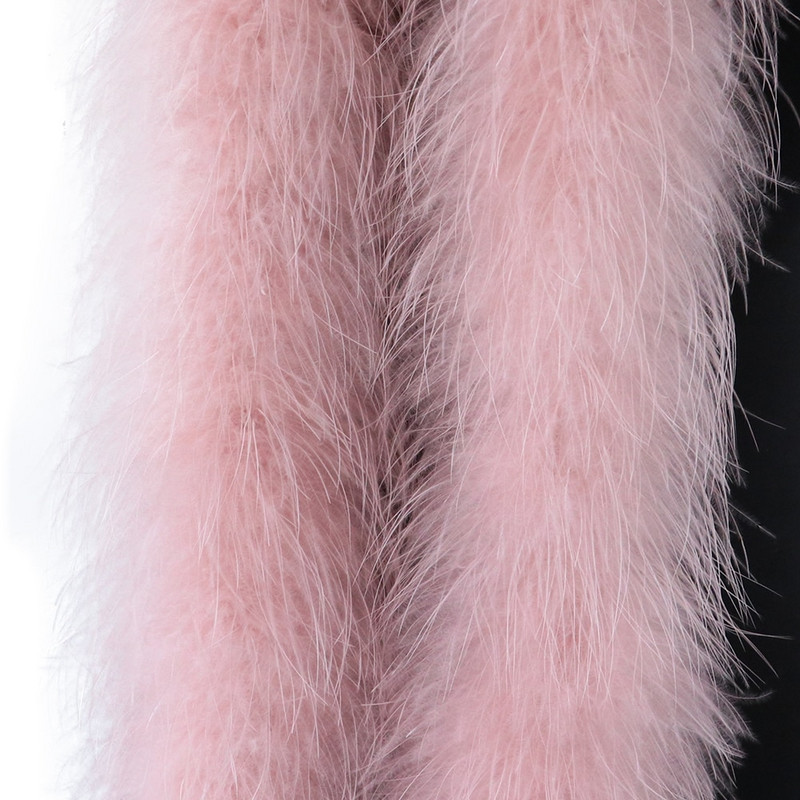 20G Marabou Feathers Boa For Shawl Αξεσουάρ Ροζ Νυφικό με πούπουλα Τουρκίας Διακόσμηση Χριστουγεννιάτικου Δέντρου Plumes Crafts Χονδρική