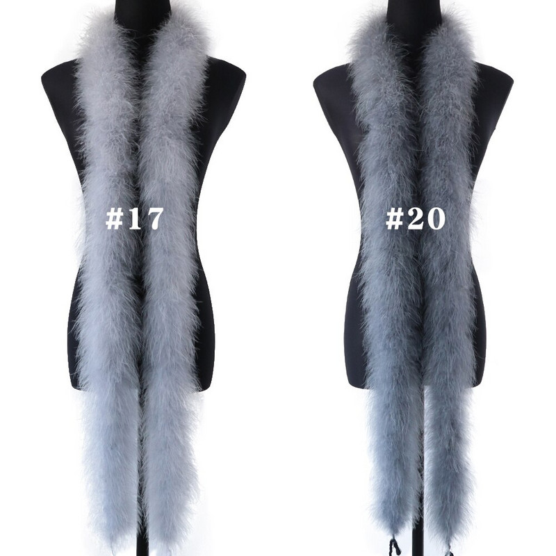 20G Marabou Feathers Boa For Shawl Αξεσουάρ Ροζ Νυφικό με πούπουλα Τουρκίας Διακόσμηση Χριστουγεννιάτικου Δέντρου Plumes Crafts Χονδρική