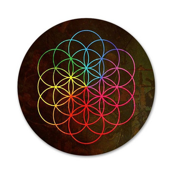 Coldplay Chris Martin Значка Брошка Аксесоари за игли за дрехи Декорация на раница Подарък 58 мм