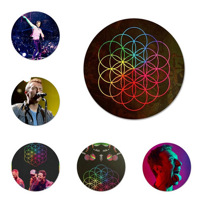 Coldplay Chris Martin Badge Καρφίτσα Αξεσουάρ για Ρούχα Διακόσμηση σακίδιο πλάτης 58mm