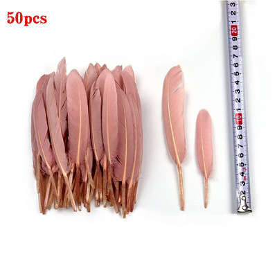 Piele cu ridicata Roz Curcan Gâscă Pene de struț 15-20CM Bijuterii DIY Artizanat Nunta Accesorii de Crăciun Decorare Pene