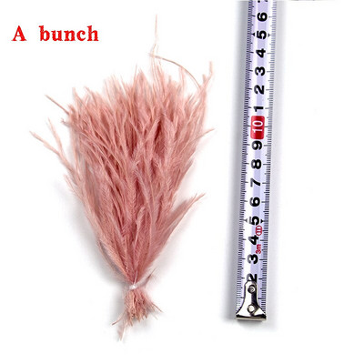 Piele cu ridicata Roz Curcan Gâscă Pene de struț 15-20CM Bijuterii DIY Artizanat Nunta Accesorii de Crăciun Decorare Pene