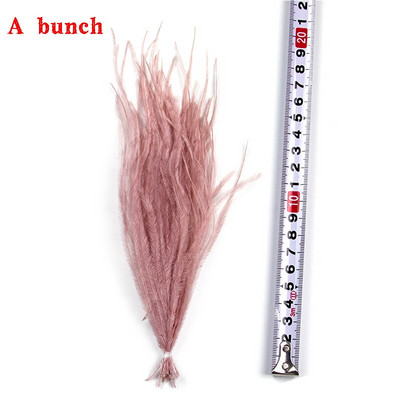 Piele cu ridicata Roz Curcan Gâscă Pene de struț 15-20CM Bijuterii DIY Artizanat Nunta Accesorii de Crăciun Decorare Pene