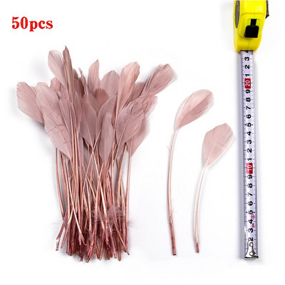 Piele cu ridicata Roz Curcan Gâscă Pene de struț 15-20CM Bijuterii DIY Artizanat Nunta Accesorii de Crăciun Decorare Pene
