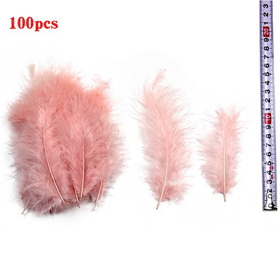 Piele cu ridicata Roz Curcan Gâscă Pene de struț 15-20CM Bijuterii DIY Artizanat Nunta Accesorii de Crăciun Decorare Pene