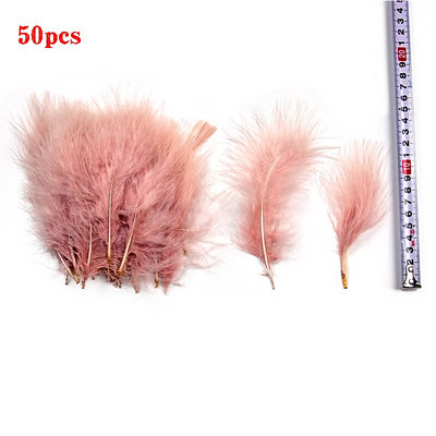 Piele cu ridicata Roz Curcan Gâscă Pene de struț 15-20CM Bijuterii DIY Artizanat Nunta Accesorii de Crăciun Decorare Pene