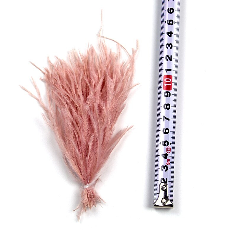 Piele cu ridicata Roz Curcan Gâscă Pene de struț 15-20CM Bijuterii DIY Artizanat Nunta Accesorii de Crăciun Decorare Pene