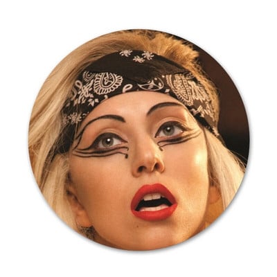 Speváčka Lady Gaga Ikony Špendlíky Odznak Dekorácia Brošne Kovové odznaky na oblečenie Dekorácia batohu