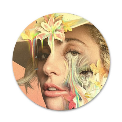 Speváčka Lady Gaga Ikony Špendlíky Odznak Dekorácia Brošne Kovové odznaky na oblečenie Dekorácia batohu