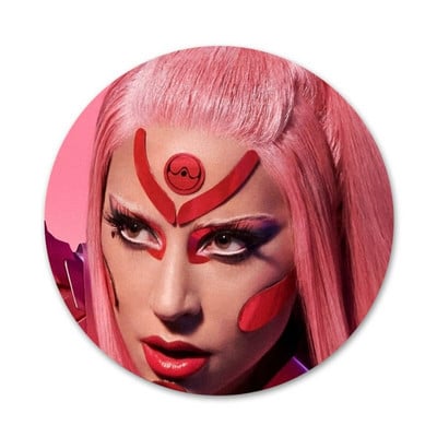 Speváčka Lady Gaga Ikony Špendlíky Odznak Dekorácia Brošne Kovové odznaky na oblečenie Dekorácia batohu