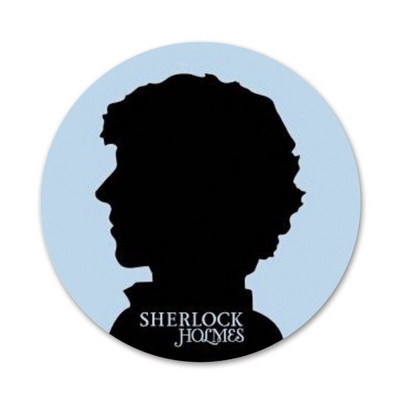 58mm Sherlock odznak brošňa špendlíky príslušenstvo na oblečenie batoh dekorácia darček