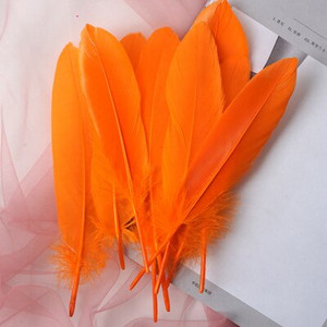 Φτερά φτερών φυσικής χήνας 6-8 ιντσών/15-20 εκ. Φτερού κύκνου για διακόσμηση σπιτιού Χειροτεχνία DIY Διακόσμηση κοσμημάτων γάμου