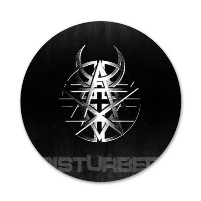 58mm Disturbed Rock Band stratené duše odznak brošňa špendlíky doplnky na oblečenie batoh dekorácia darček