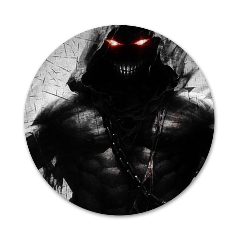58mm Disturbed Rock Band stratené duše odznak brošňa špendlíky doplnky na oblečenie batoh dekorácia darček